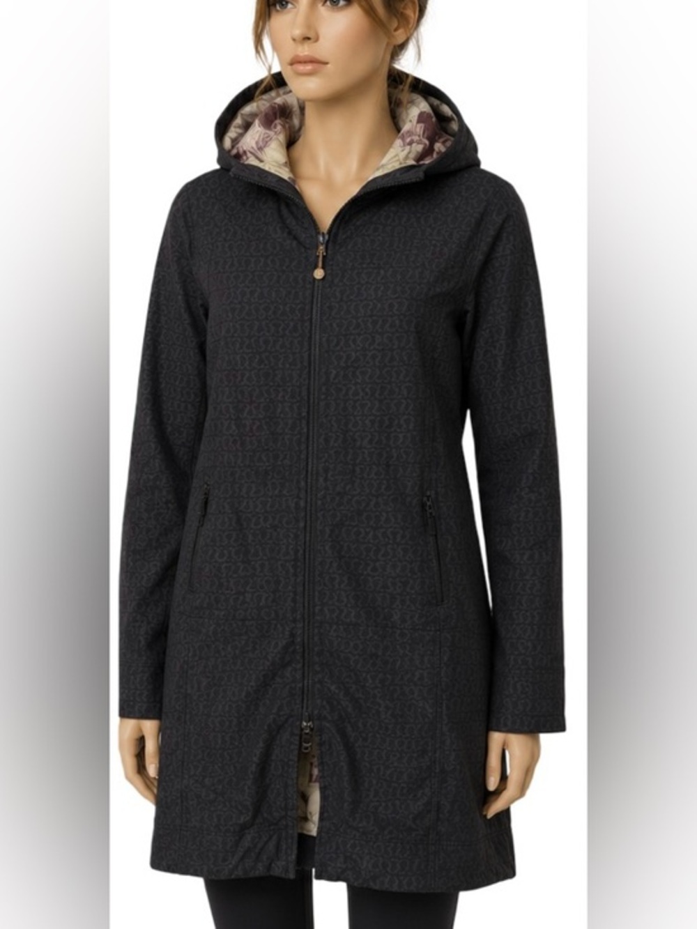Lululemon Apres Yoga Black Jacket size 2 RARE!